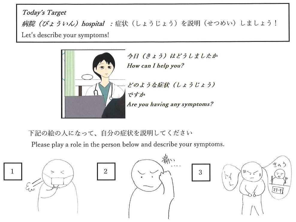 Japanese conversation lesson